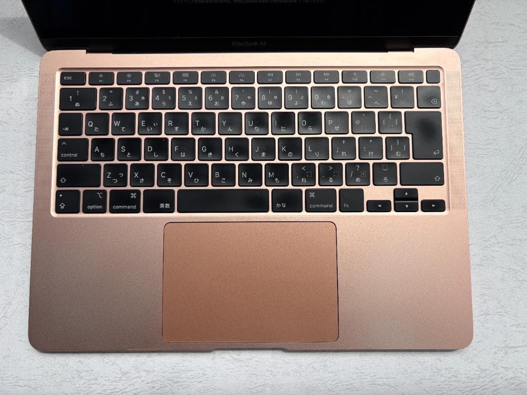 MacBook Air 2020 i5 8GB 512GB ゴールド 箱つき美品
