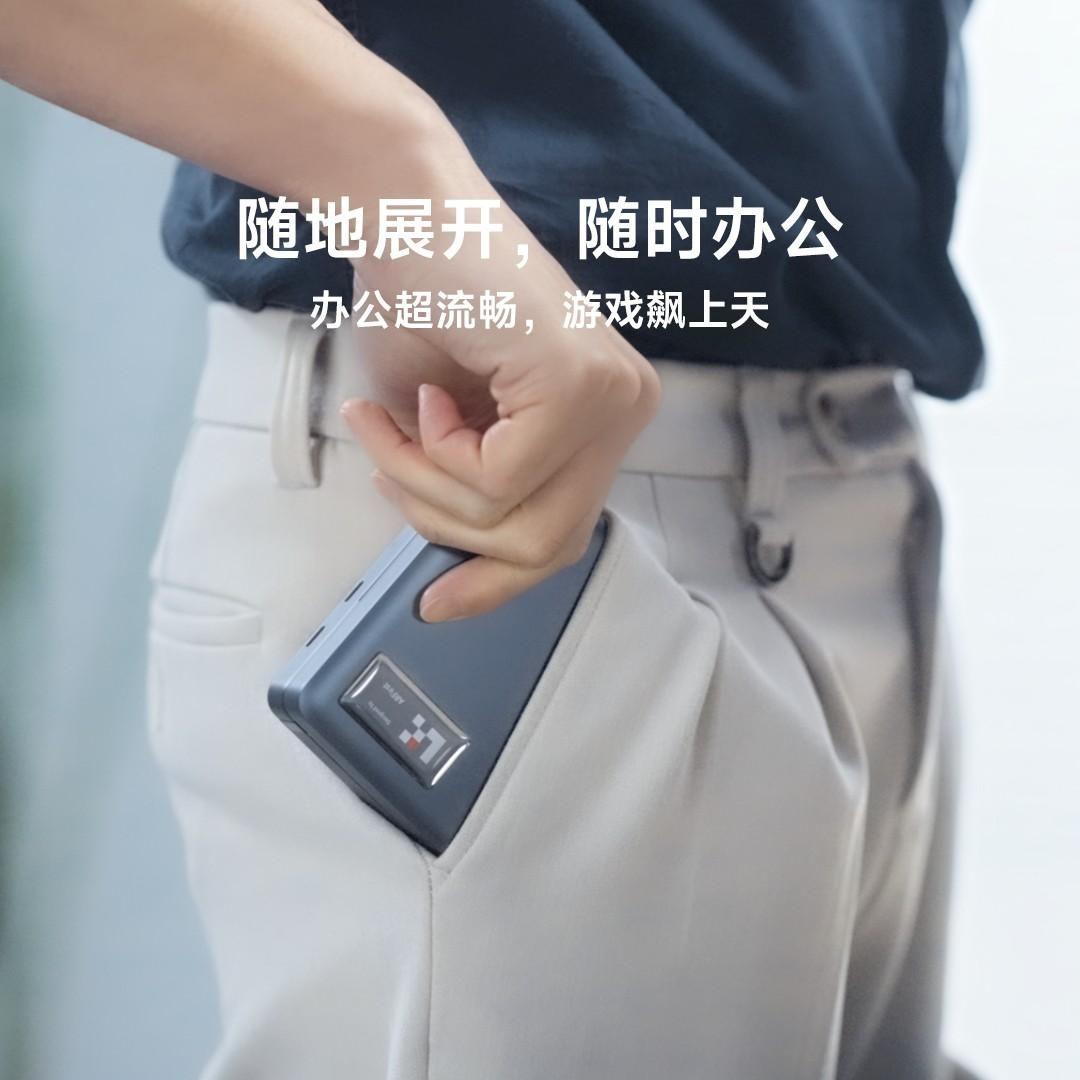 玲珑 ポケットサイズの折りたたみキーボード、多機能ホスト、ポータブル 完売品