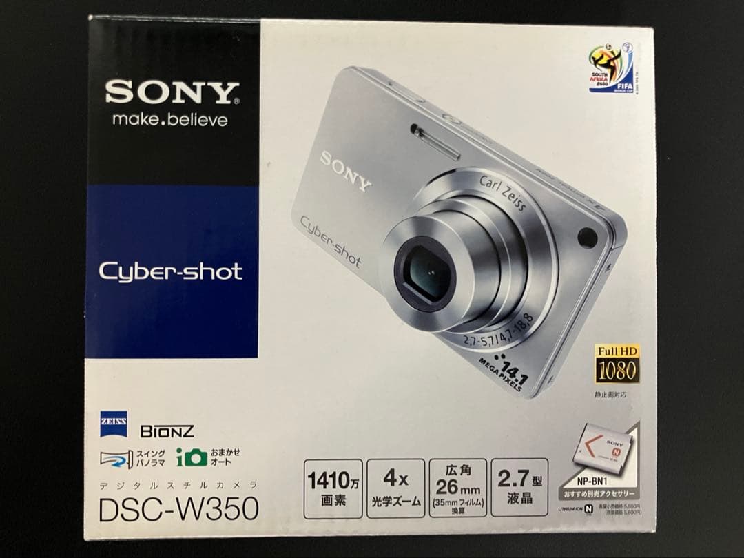 SONY Cyber-shot DSC-W350 ブラック