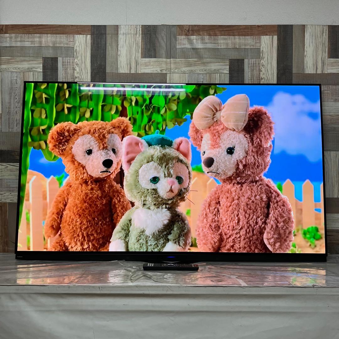 全国送料込❣️フナイ4K有機ELテレビ 65型Android TVネット動画