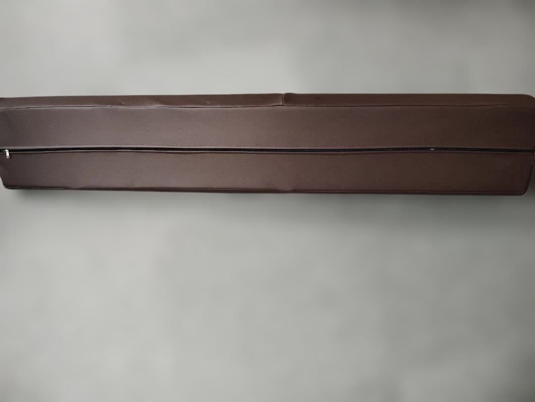 整体まくら　横向き抱き枕　ブラウン ロール型