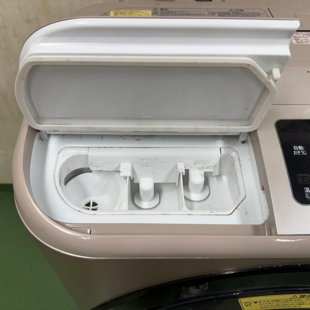 172 日立ドラム式洗濯機　大容量　12/6キロ　小型　乾燥付　左開き