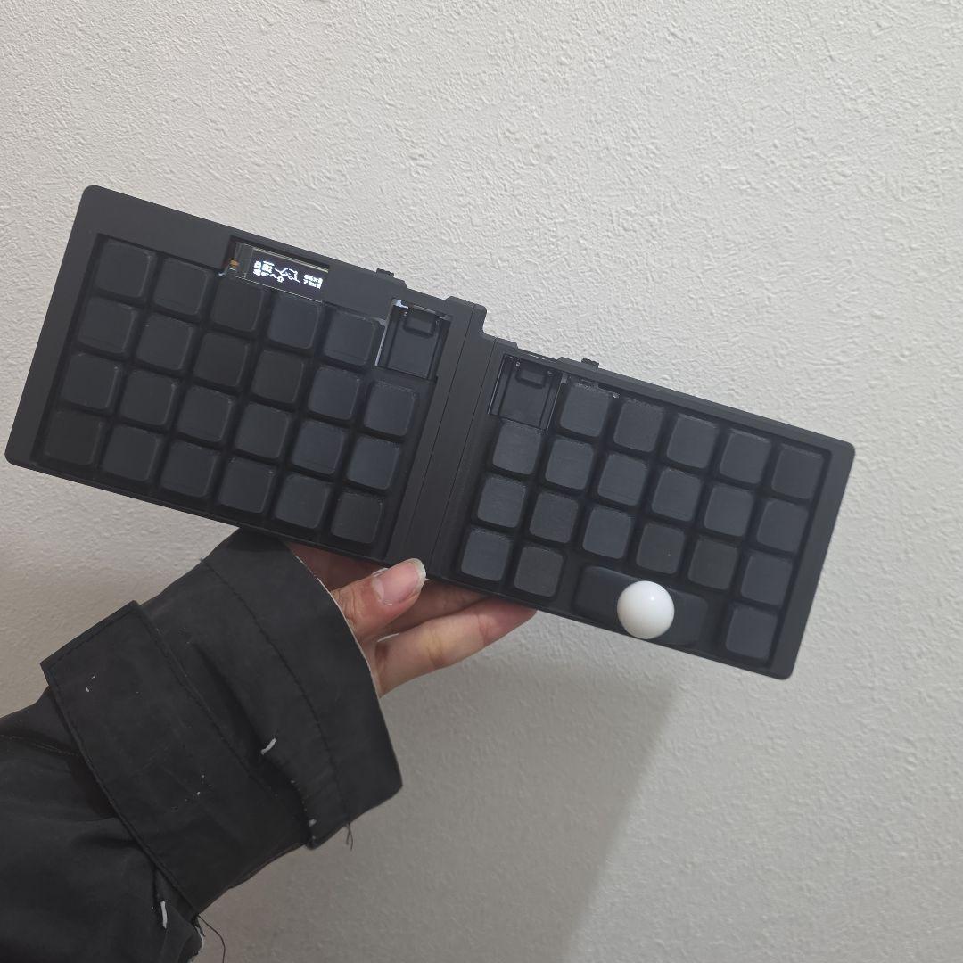 tomkeyLk 無線分割式 トラックボール キーボード