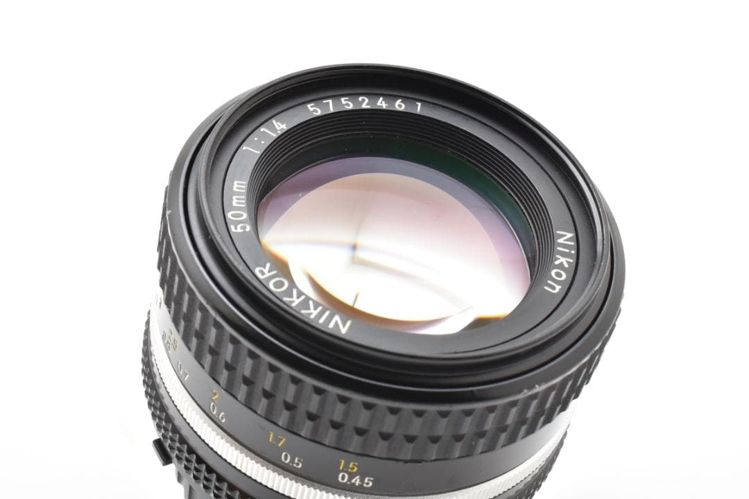 超美品　NIKON ニコン AI-S NIKKOR 50mm f1.4 M778
