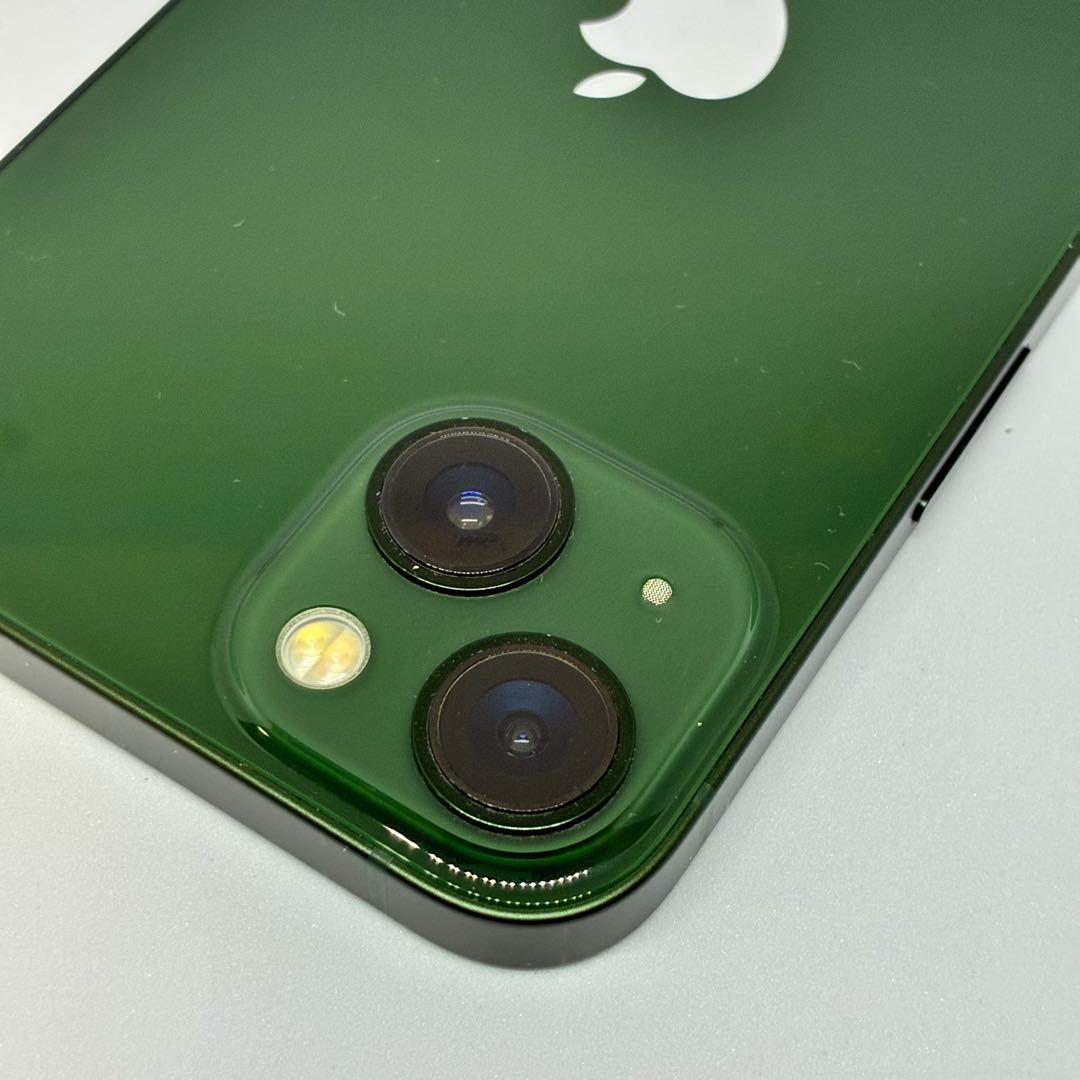 【極美品】iPhone13 256GB 大容量新品バッテリー