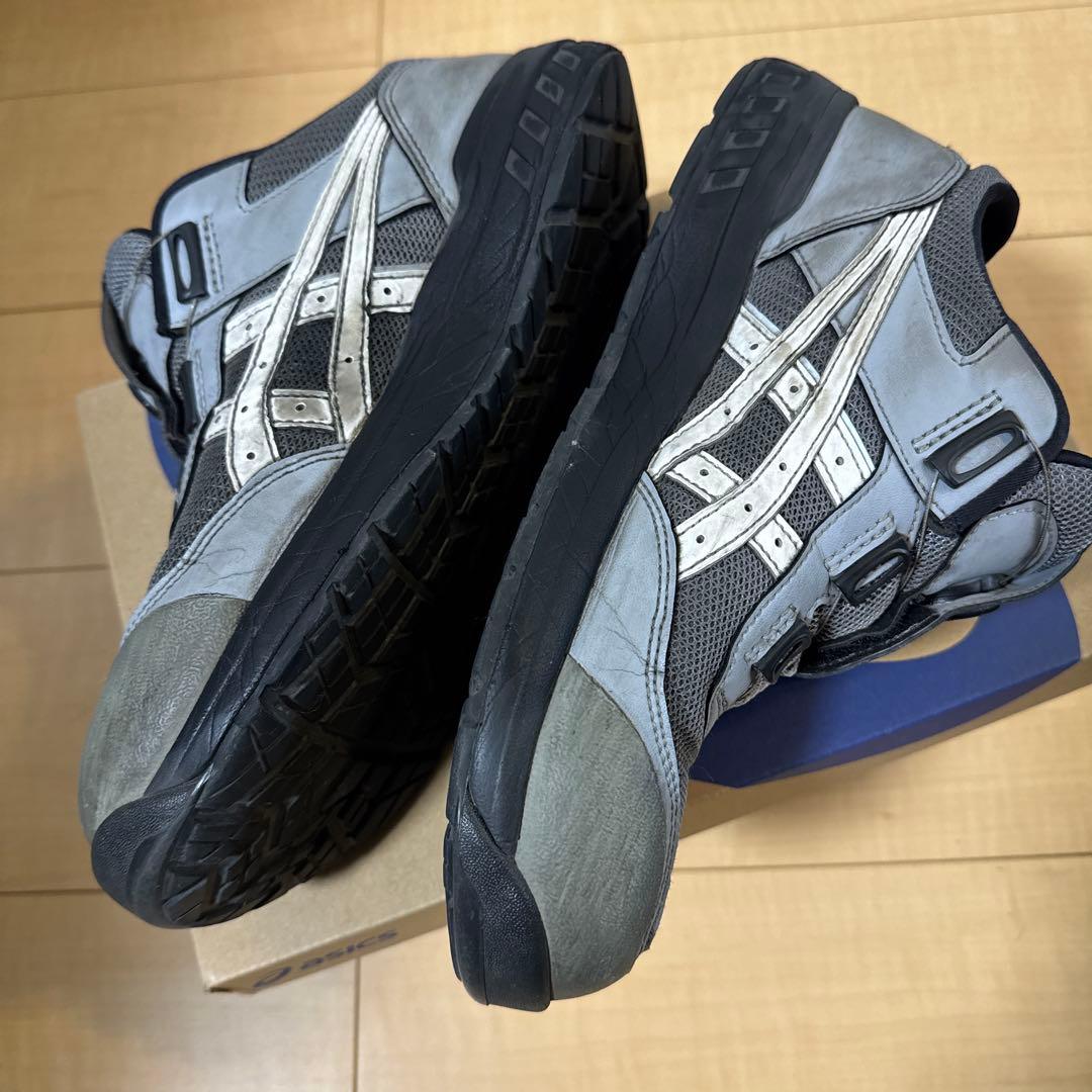 ASICS BOAシステム安全靴 CP209 グレー