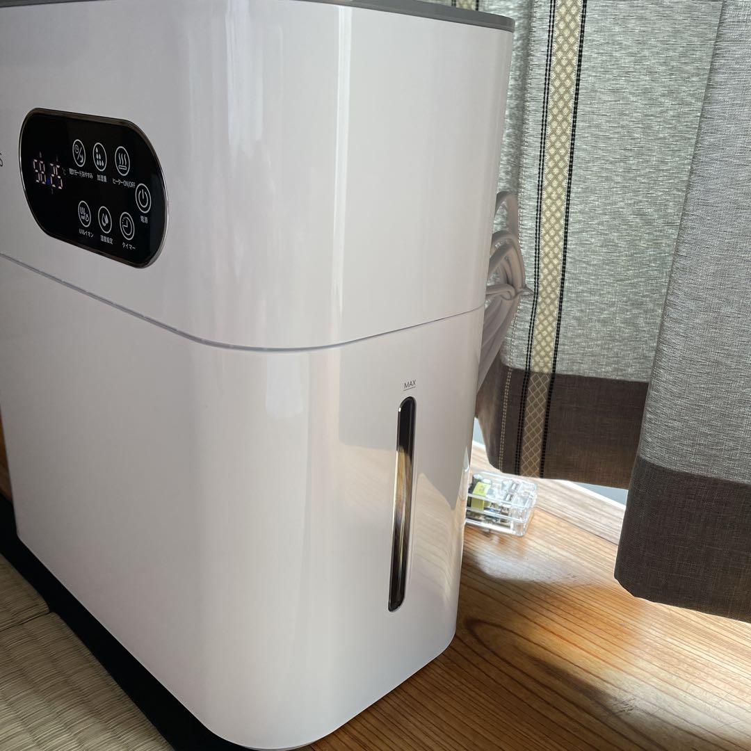 加湿器 大容量 6.5L 上から給水 ハイブリッド　卓上加湿器 除菌機能付き