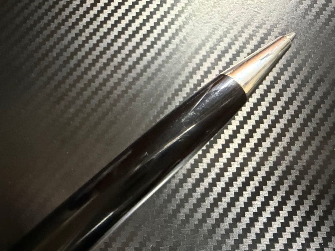 未使用に近い モンブラン P165 クラシック ペンシル プラチナライン 0.5