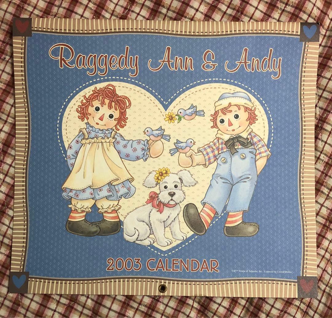 レア【新品】 ラガディ・アン&アンディ 4点セット カントリー雑貨