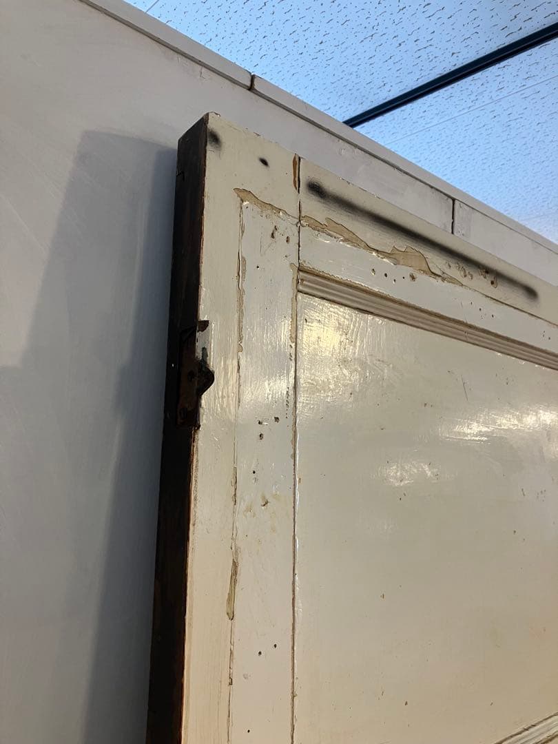 英国　vintage 木製パネルドア