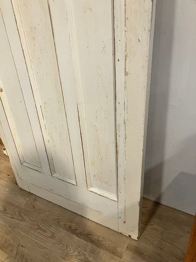 英国　vintage 木製パネルドア