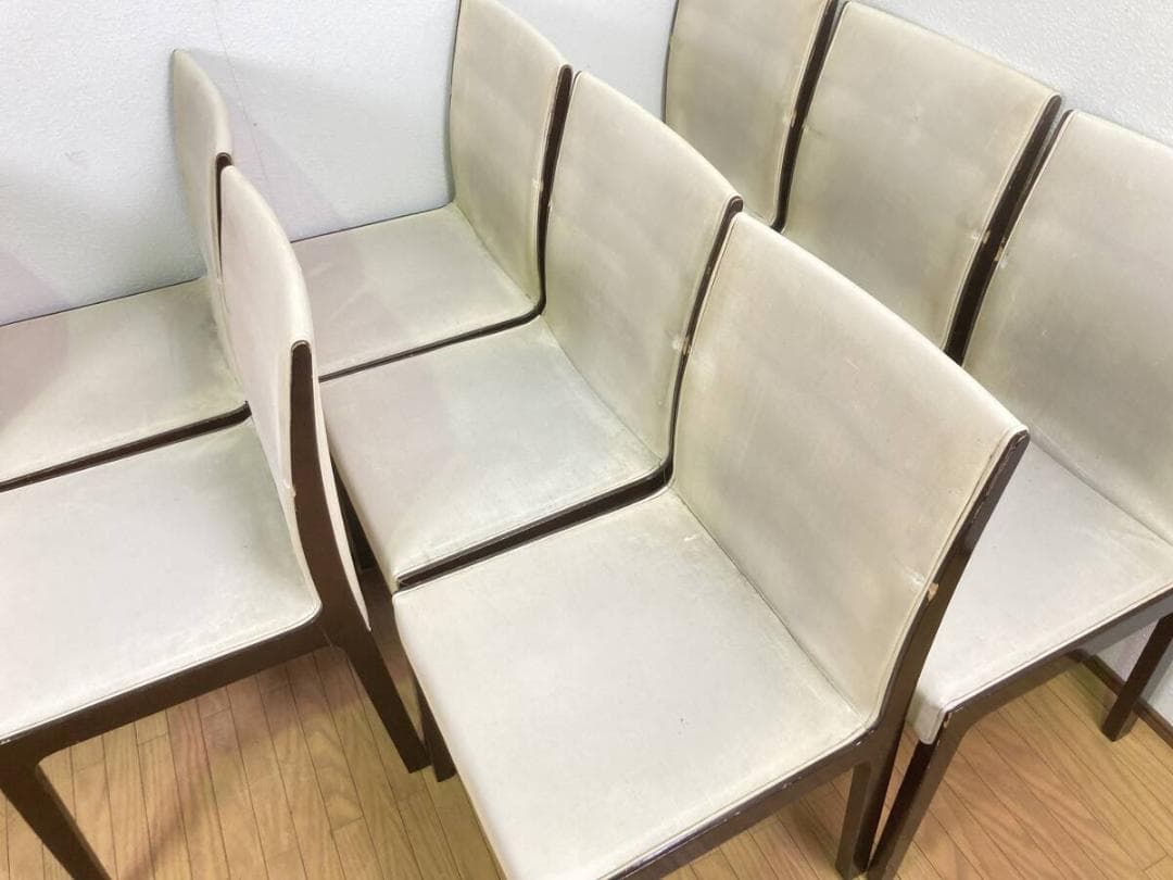 パブリック株式会社 9点セット ダイニングチェア まとめ売り まとめて 店舗什器