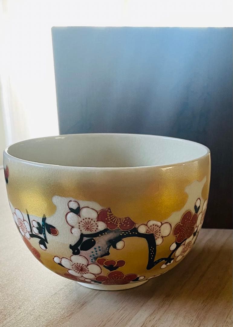 久谷焼　九谷龍山　茶碗　茶道具