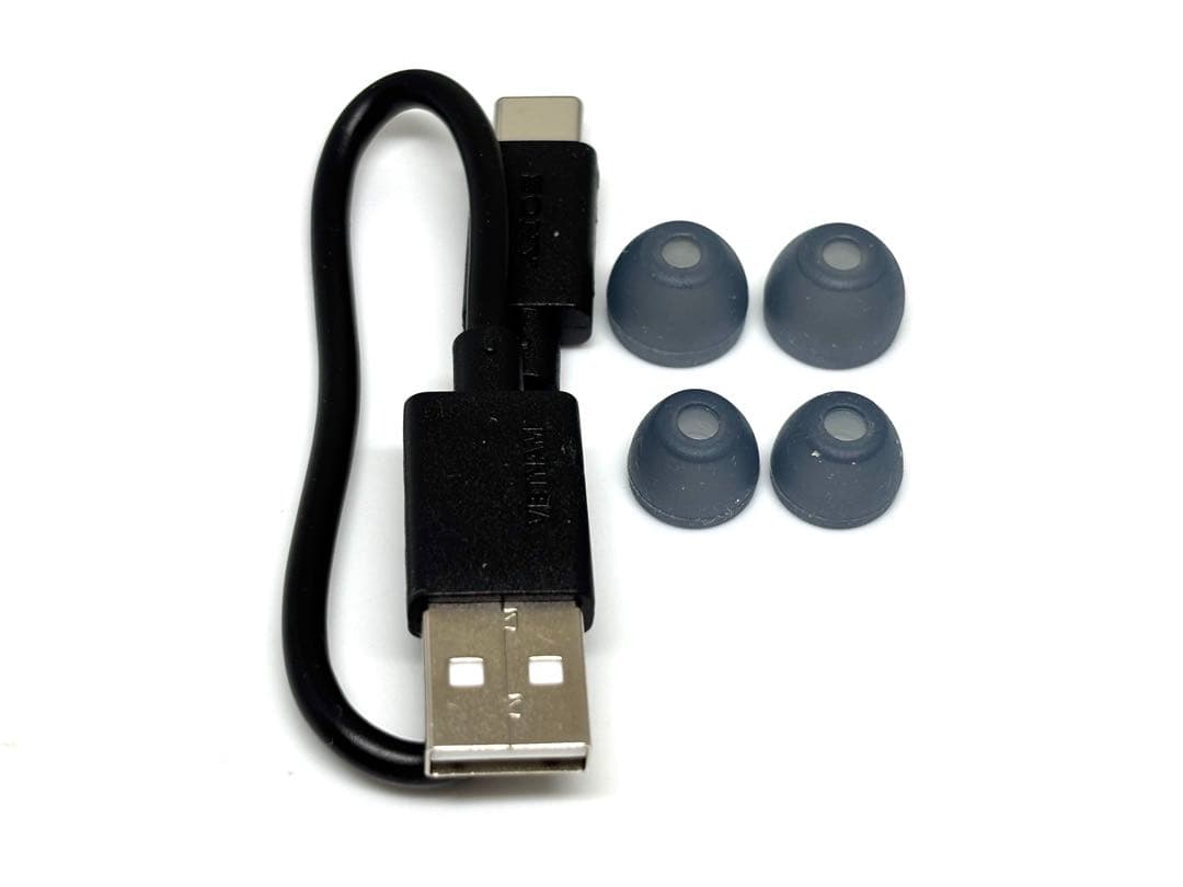 美品！SONY WF-C710N グラスブルー ノイキャン ワイヤレスイヤホン