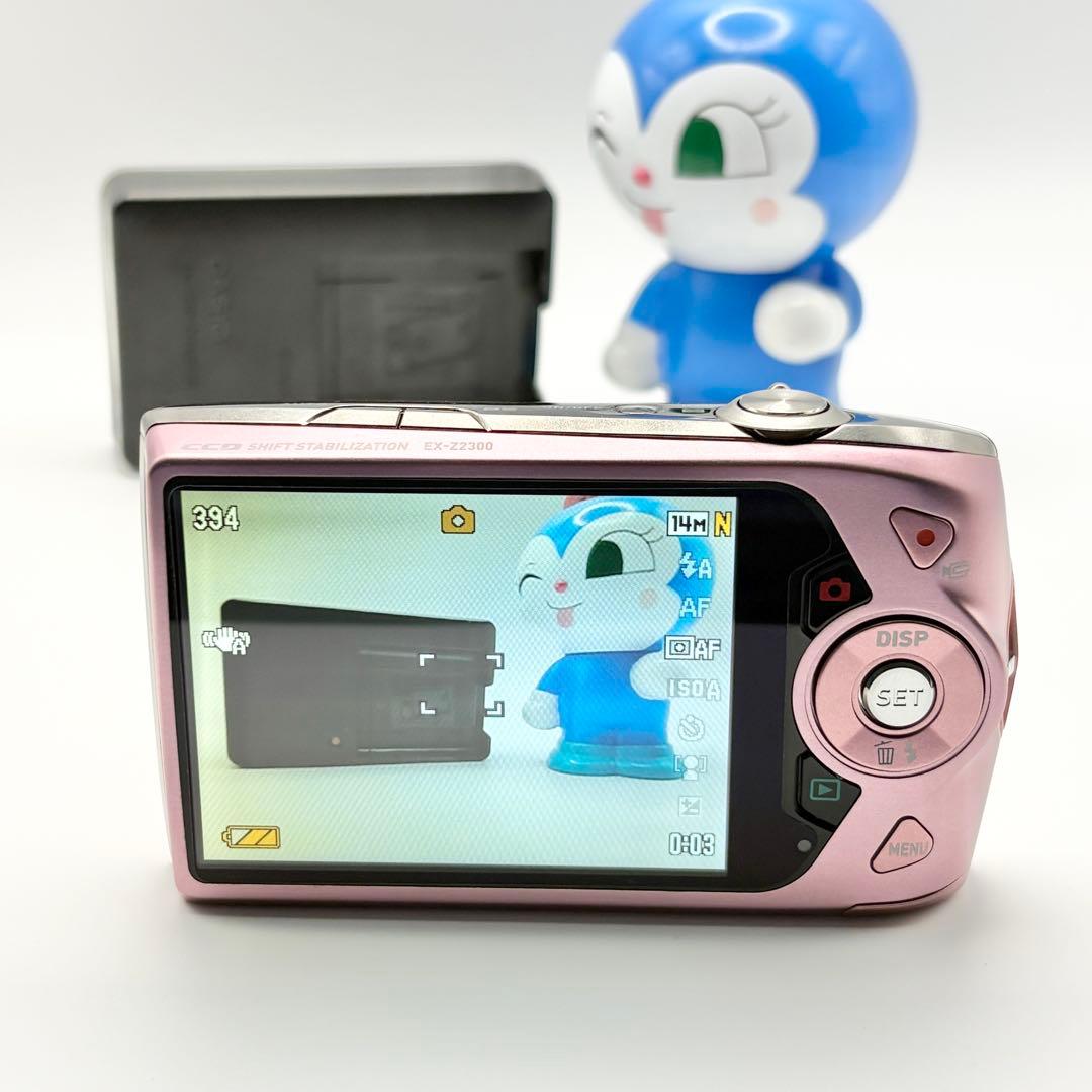 【動作確認済み】CASIO EX-Z2300 ピンク コンデジ 付属品有