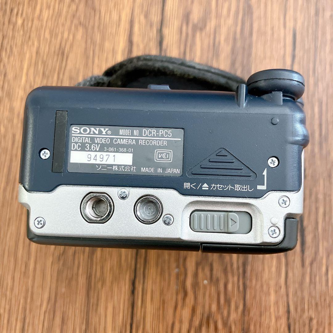 【撮影再生〇】SONY デジタルビデオカメラ DCR-PC5 miniDV対応