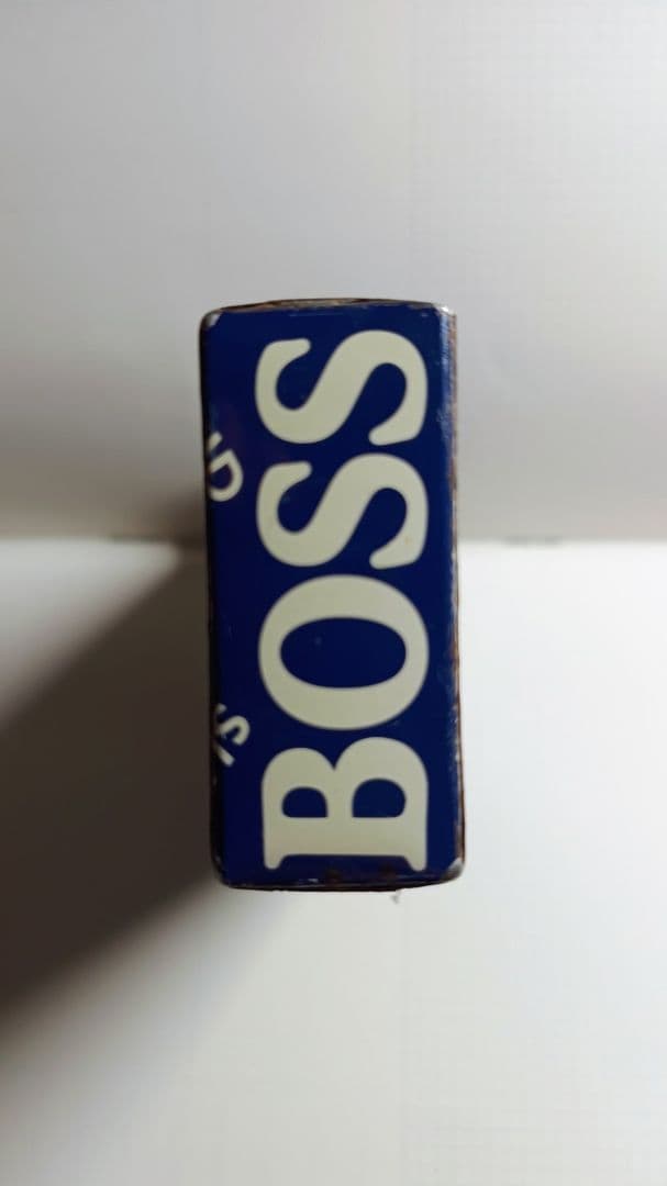 SUNTORY BOSS時計 、空缶シガレットケース、オイルライター、 レトロ