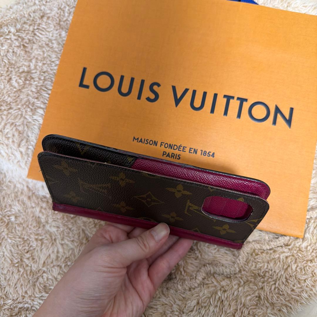 Louis Vuitton 手帳型 iPhoneケース モノグラム