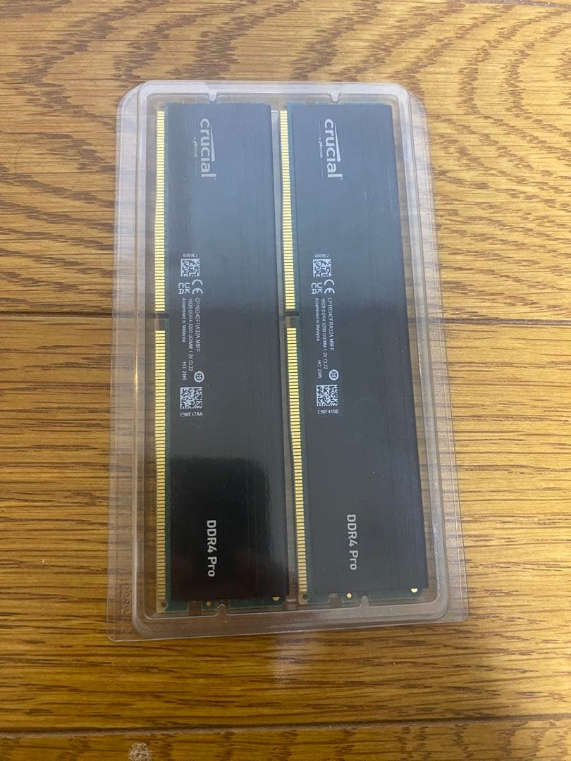 crucial DDR4 -3200 メモリー 64GB 32GB ×2枚セット