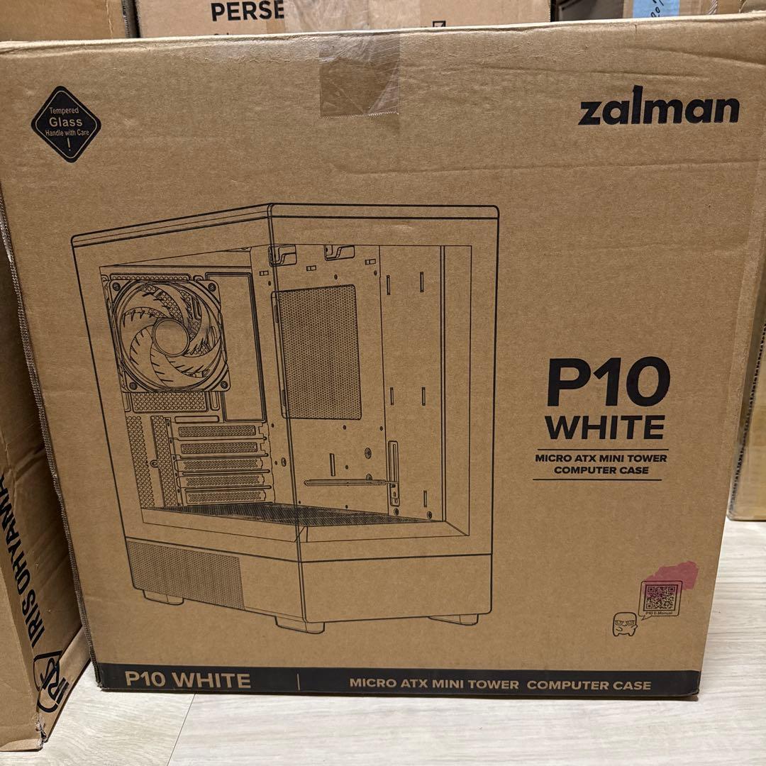 ZALMAN P10 White ミニタワー PCケース ホワイト CS8959