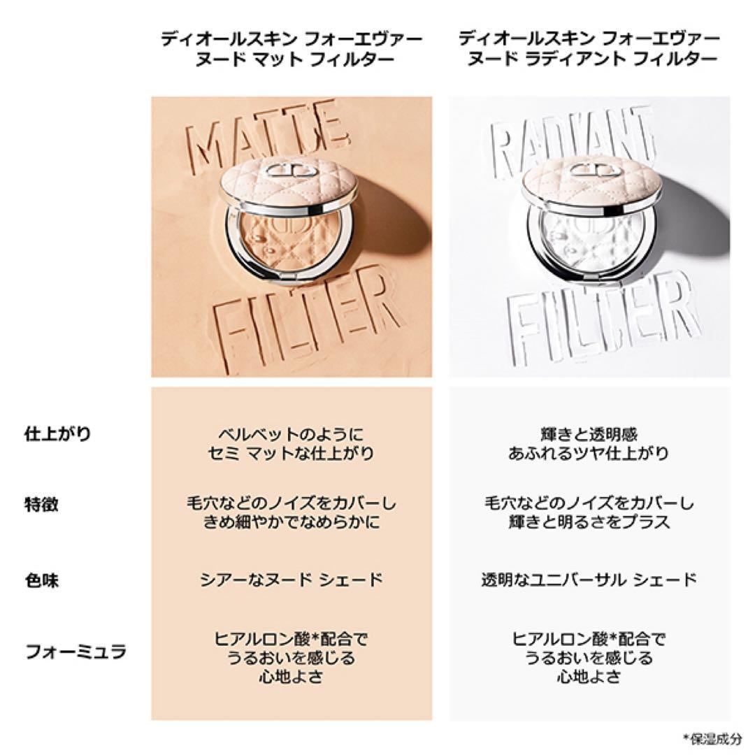DIOR ディオール ディオールスキンフォーエヴァーヌードラディアントフィルター