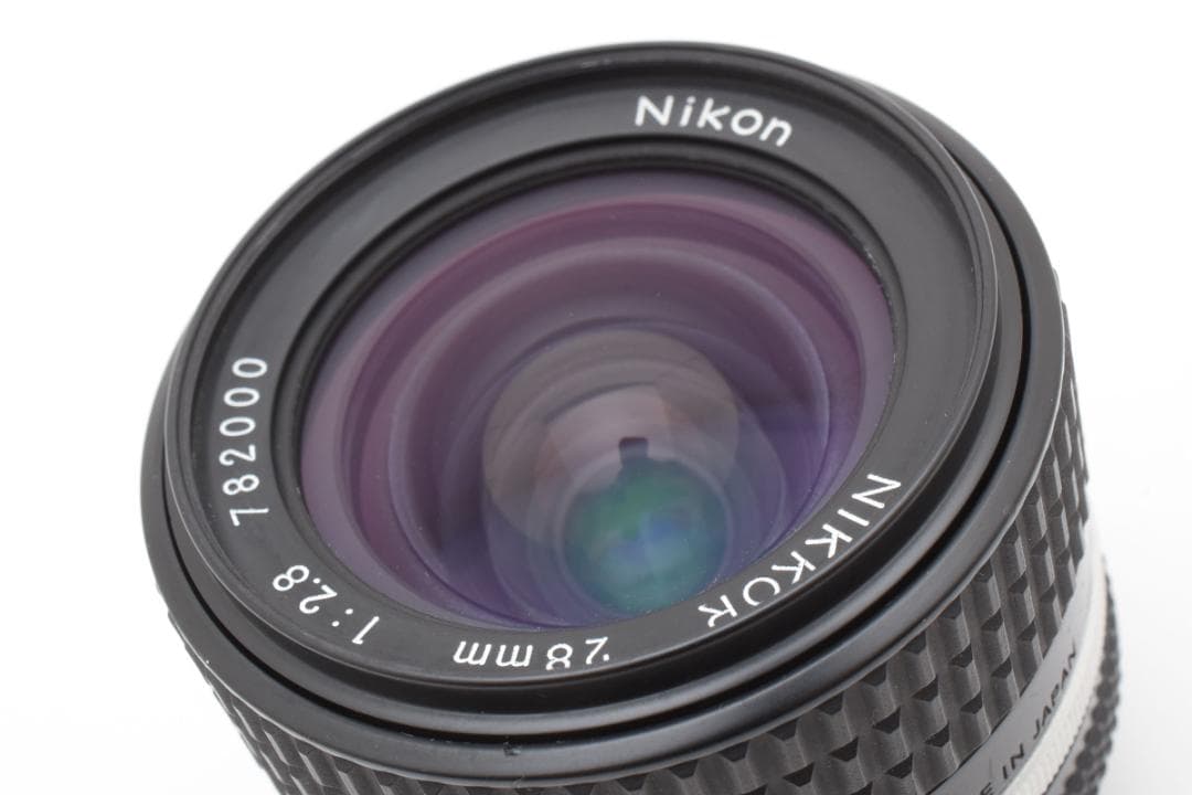 美品 ニコン AI-S NIKKOR 28mm f2.8 MF レンズ　B523