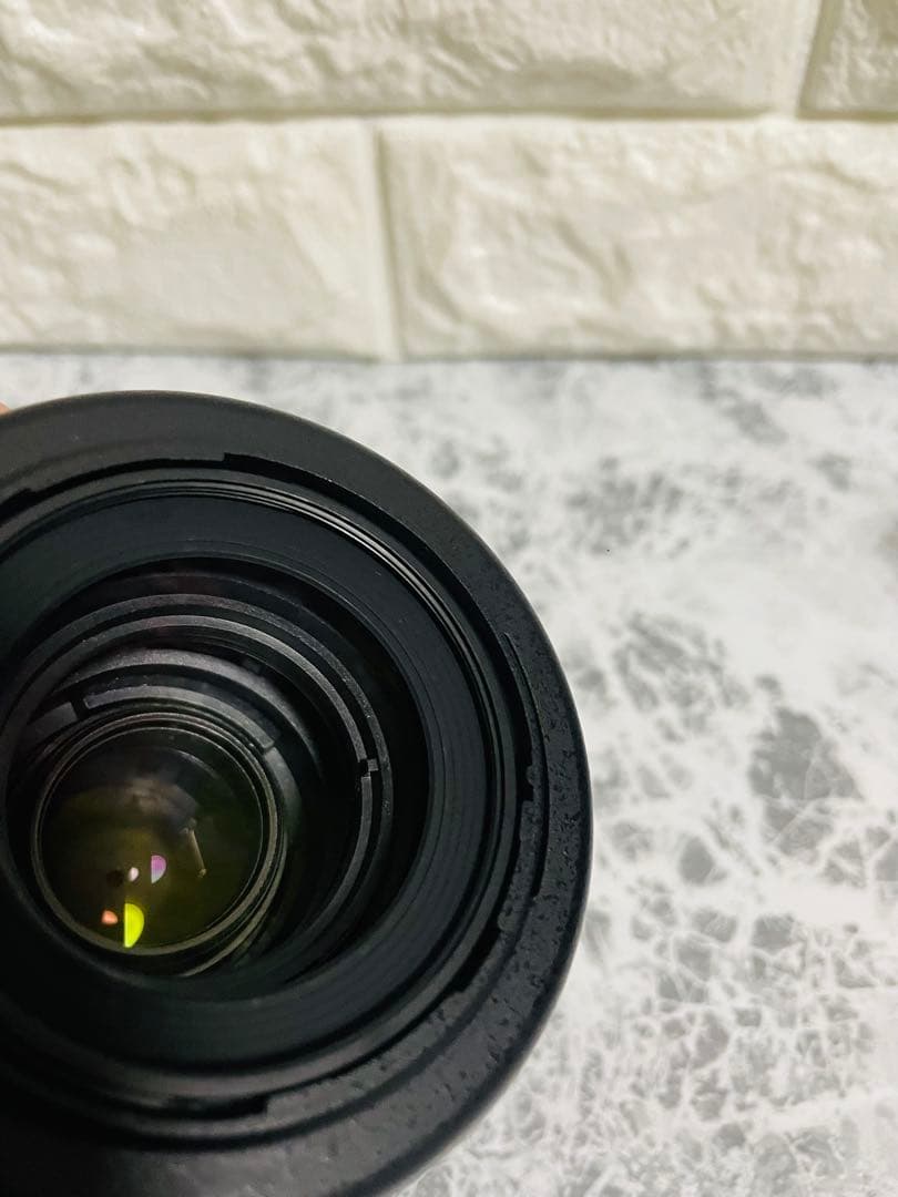 美品 Nikon 55-200mm VR 望遠 フード付