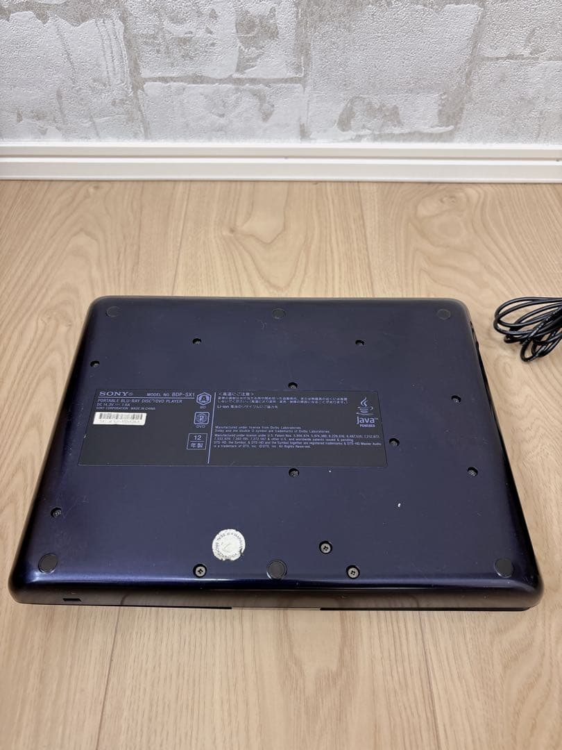 SONY BDP-SX1 BDプレーヤー
