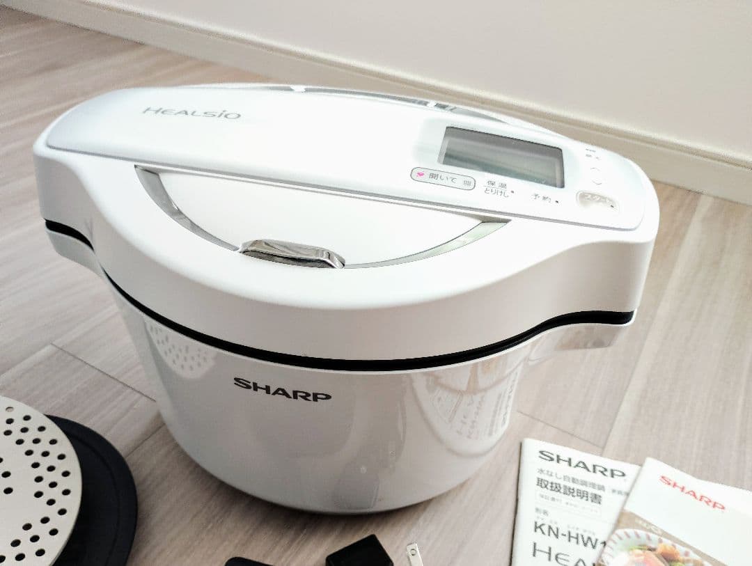 SHARP ヘルシオホットクック KN-HW16E 2019年製　使用数15回程
