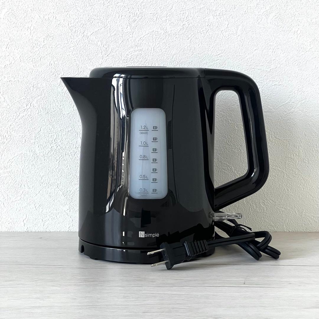 ニトリ 18L フラット電子レンジ EM-520X BK