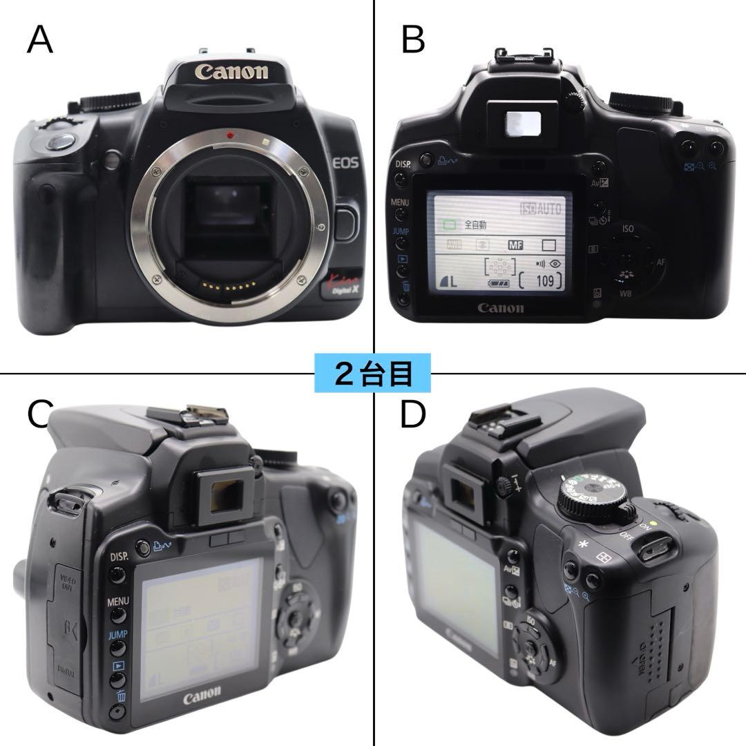 【Canon EOS Kiss Digital X ダブルレンズセット】