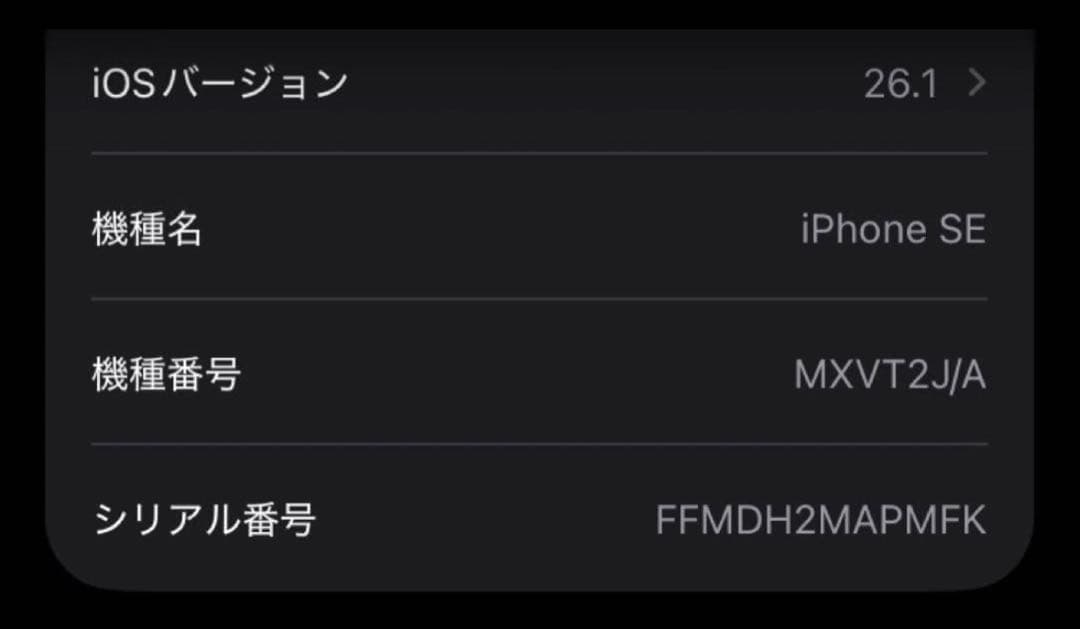 iPhone SE2 256GB ブラック