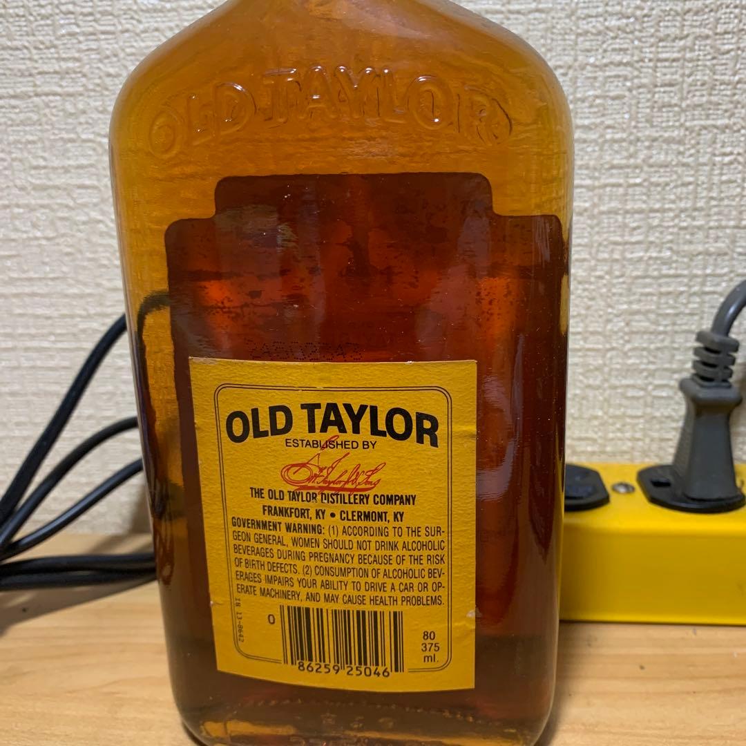 ウ*リ様 オールドテイラー6年 80プルーフ ポケット瓶