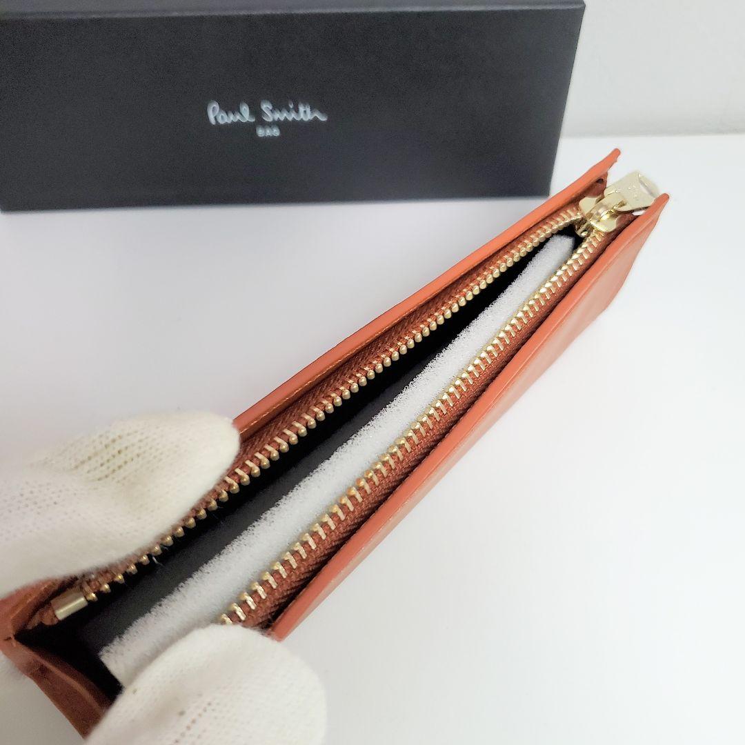 新品 Paul Smith レザーペンケース 箱付き ブラウン 入学祝い ギフト