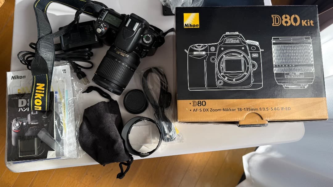 D80 AF-S DX18-135G レンズキット　本体ERRあり