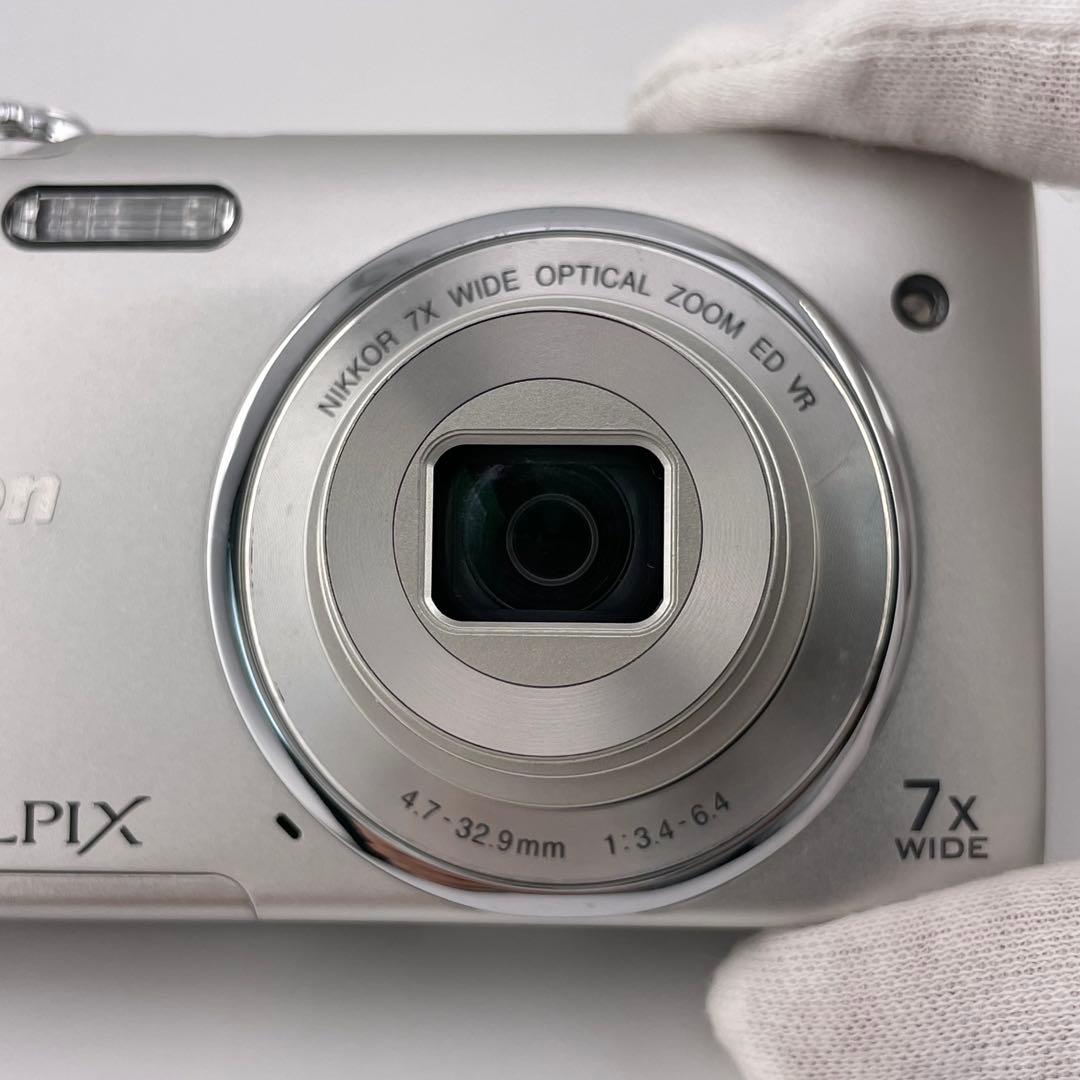 実写美⭕️良品【動作確認済】Nikon COOLPIX S3500 デジカメ
