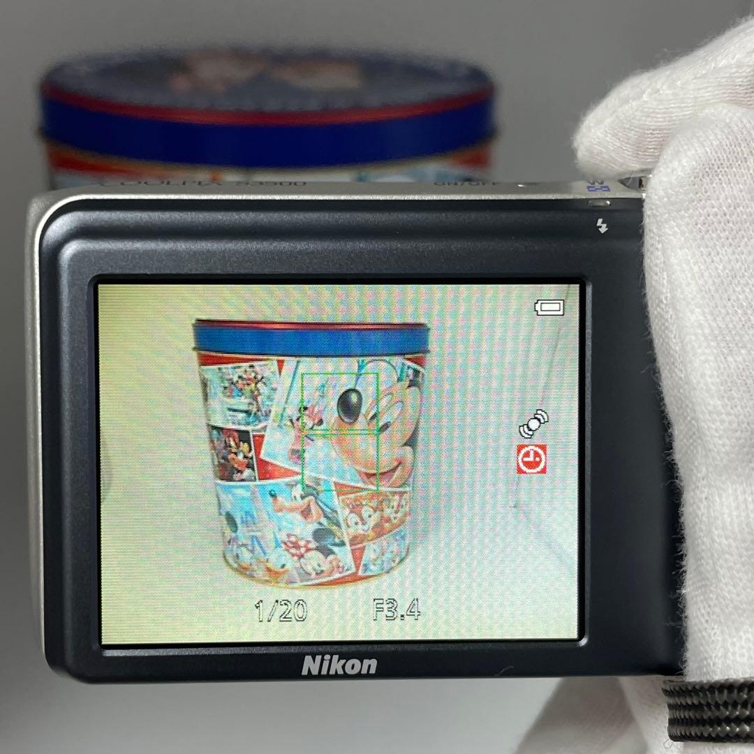実写美⭕️良品【動作確認済】Nikon COOLPIX S3500 デジカメ