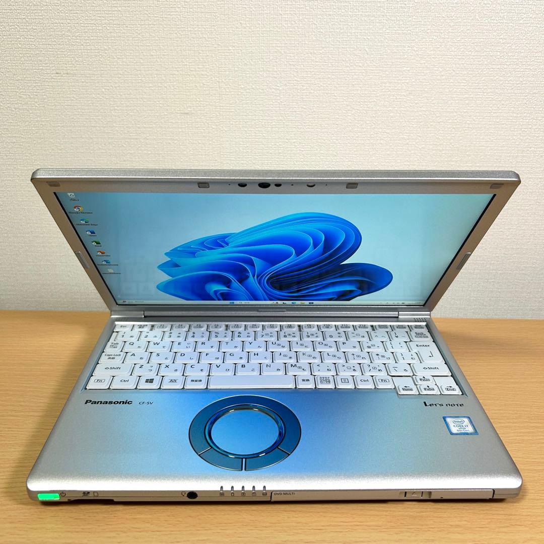Windowsノート本体 Panasonic Let's note CF-SV8 i7 LTE DVD