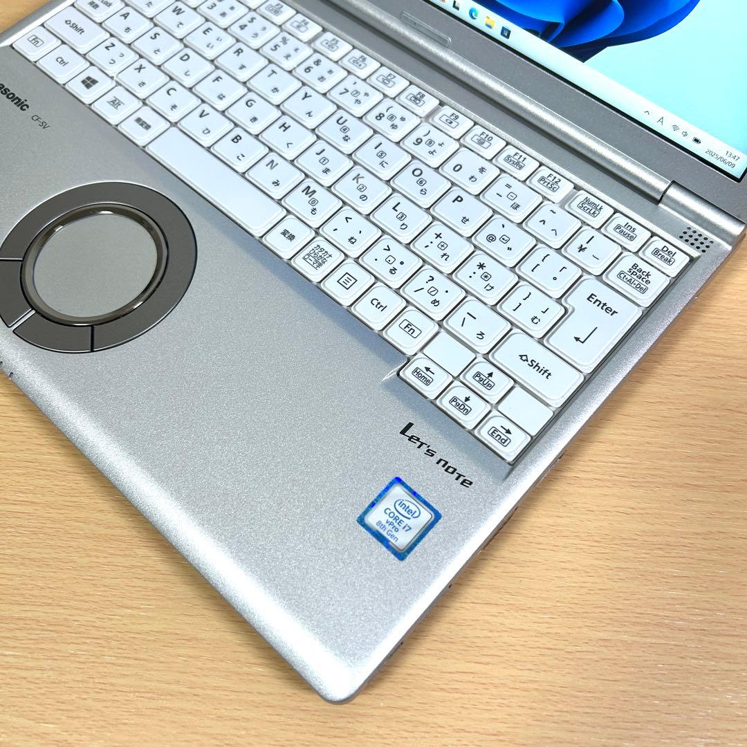 Windowsノート本体 Panasonic Let's note CF-SV8 i7 LTE DVD