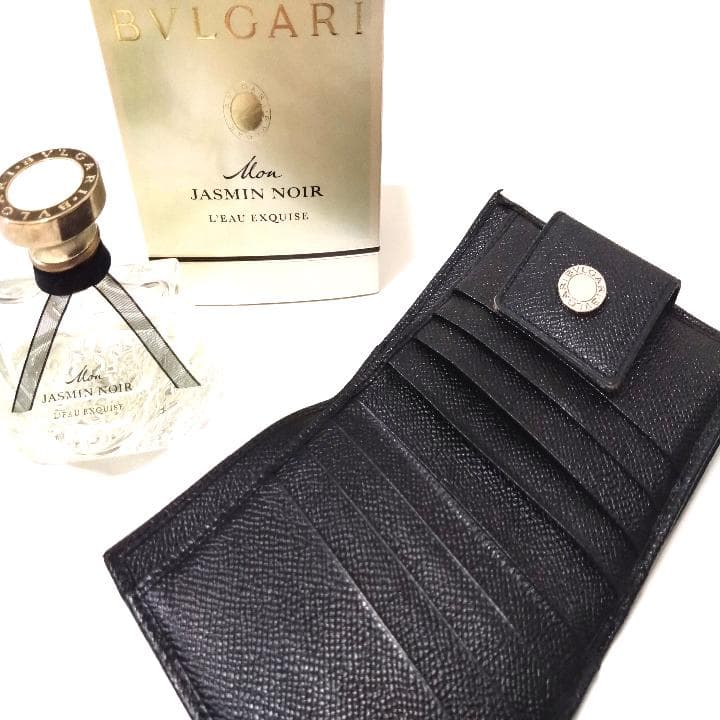 BVLGARI ブルガリ 財布 モン ジャスミンノワール 希少 廃盤 セット