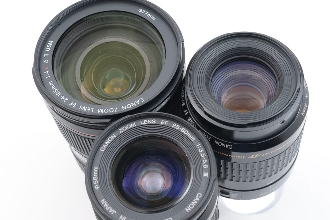 保証付き/Canon EOS 5D Mark IV トリプルレンズセット