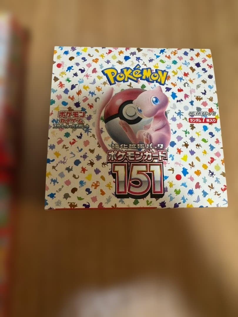 ポケモンカードゲーム 強化拡張パック 151 シュリンク付他　７箱