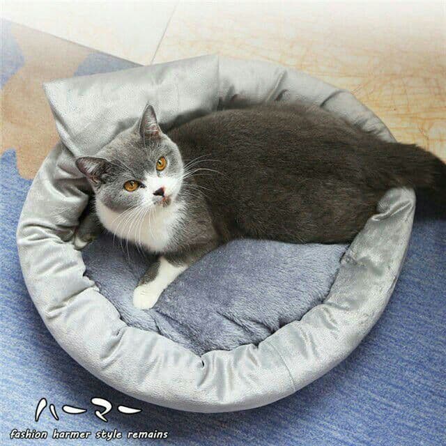 ペットハウス ペット用ベッド 3点セット枕 犬 猫 ベッド 犬用品?猫用品5