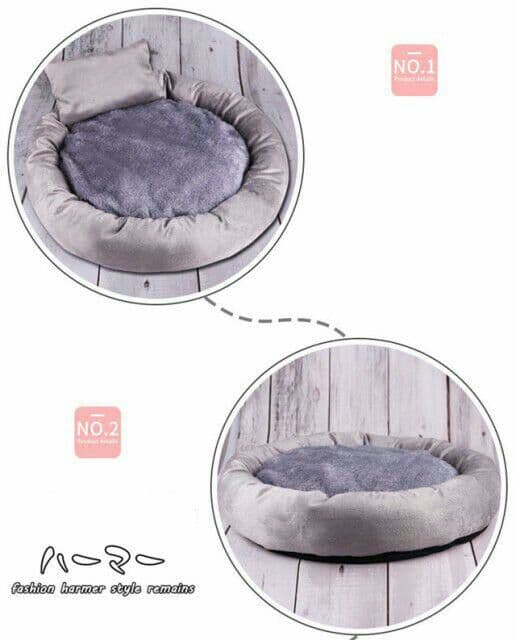 ペットハウス ペット用ベッド 3点セット枕 犬 猫 ベッド 犬用品?猫用品5