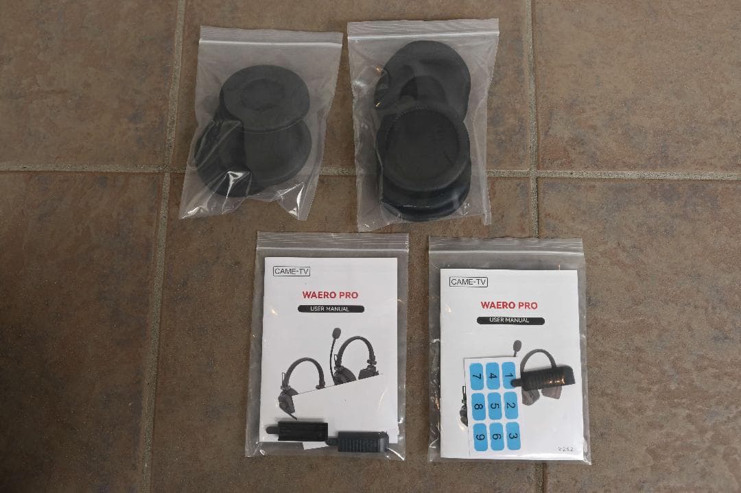 CAME-TV WAERO Pro ワイヤレスインターカム（1.9G）