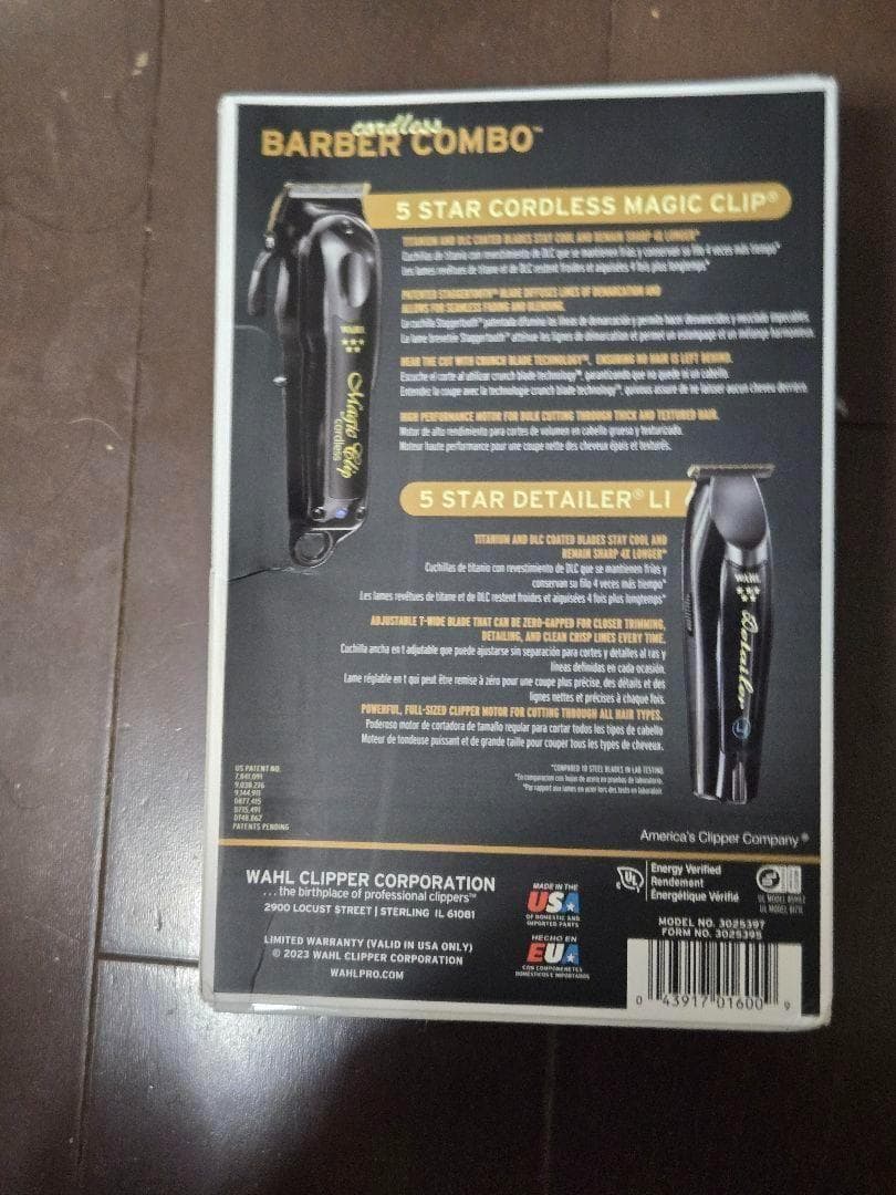 WAHL MagicClip Clipper&Detailerのセット@㊹⑪~@