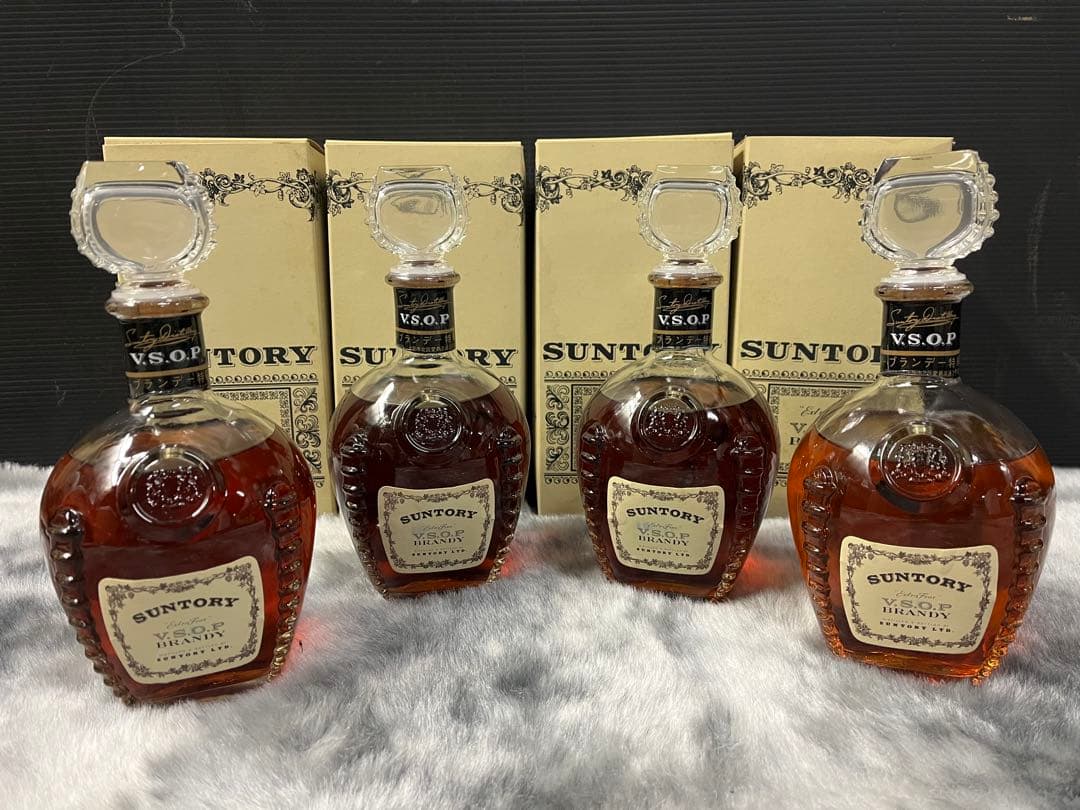 特級43% 未開封　サントリーVSOP ブランデー　古酒　4本