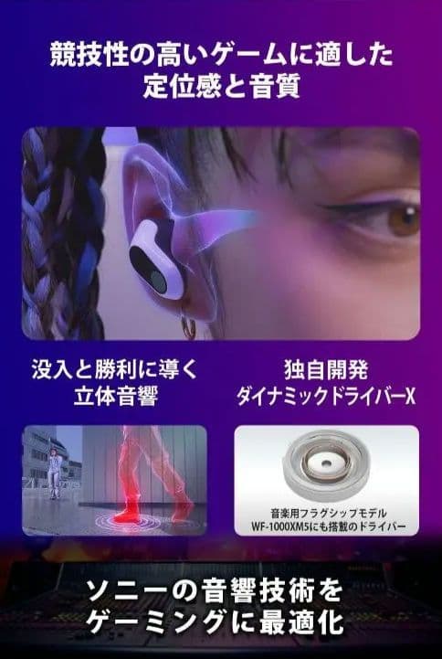 少しの値下げは可能ですSONY INZONE Buds ワイヤレスイヤホン