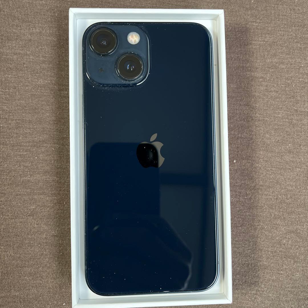 【純正バッテリー100%】iPhone 13 mini 256GB ミッドナイト