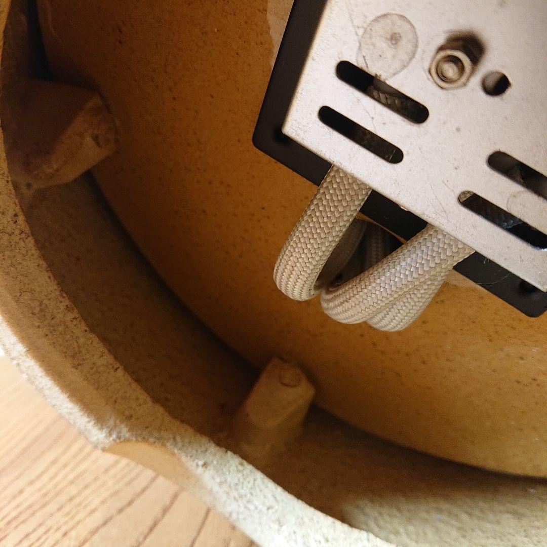 茶道具 電熱器 陶器製 緑色